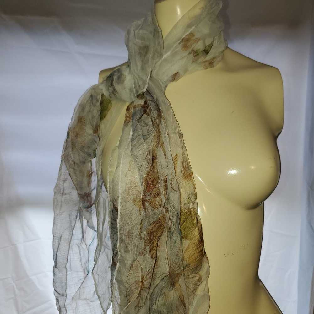 Sheer butterfly scarf - image 3