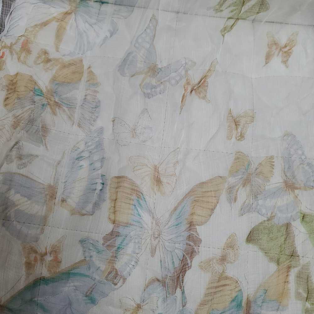 Sheer butterfly scarf - image 4