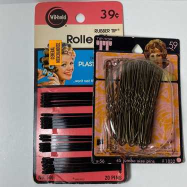 Vintage Roller Hair Pins - image 1