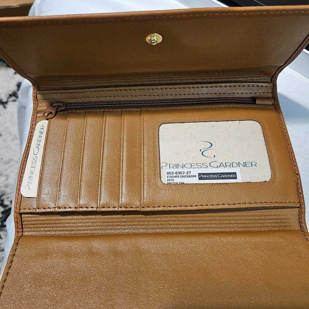 VINTAGE NWT Princess Gardner Wallet . Genuine lea… - image 10
