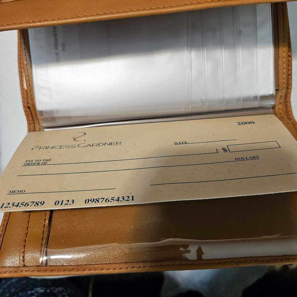 VINTAGE NWT Princess Gardner Wallet . Genuine lea… - image 8