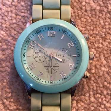 1980's Retro Teal Watch