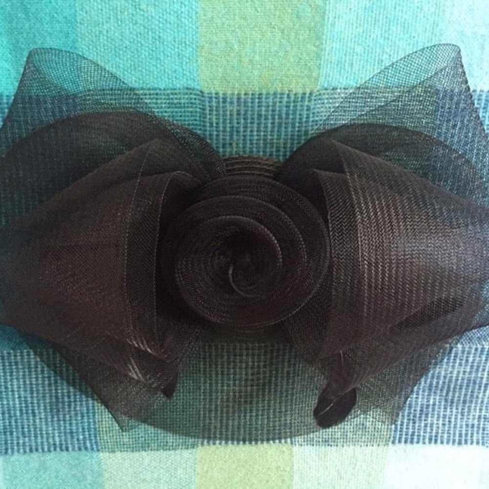 Black Hair Accessory by Deborah Fashions - image 4