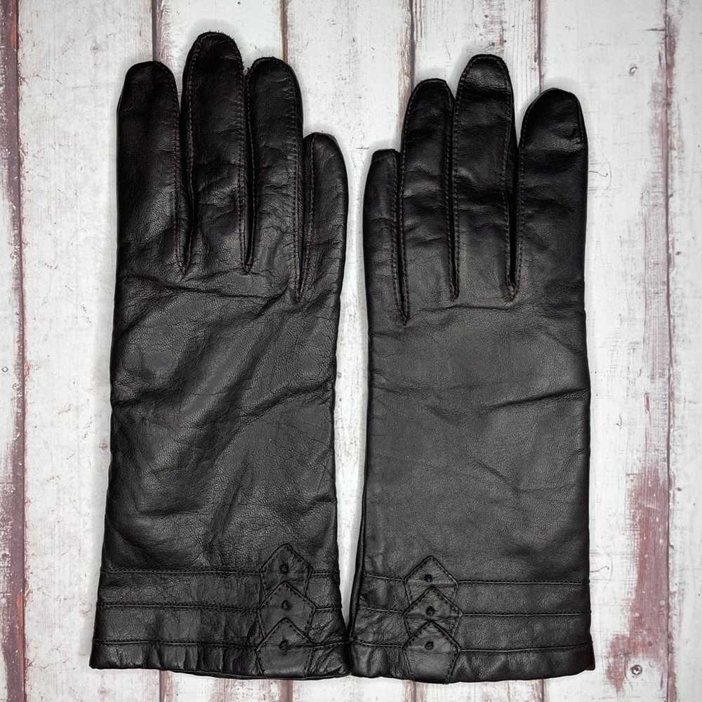 Vintage Fownes Leather Driving Gloves - image 1