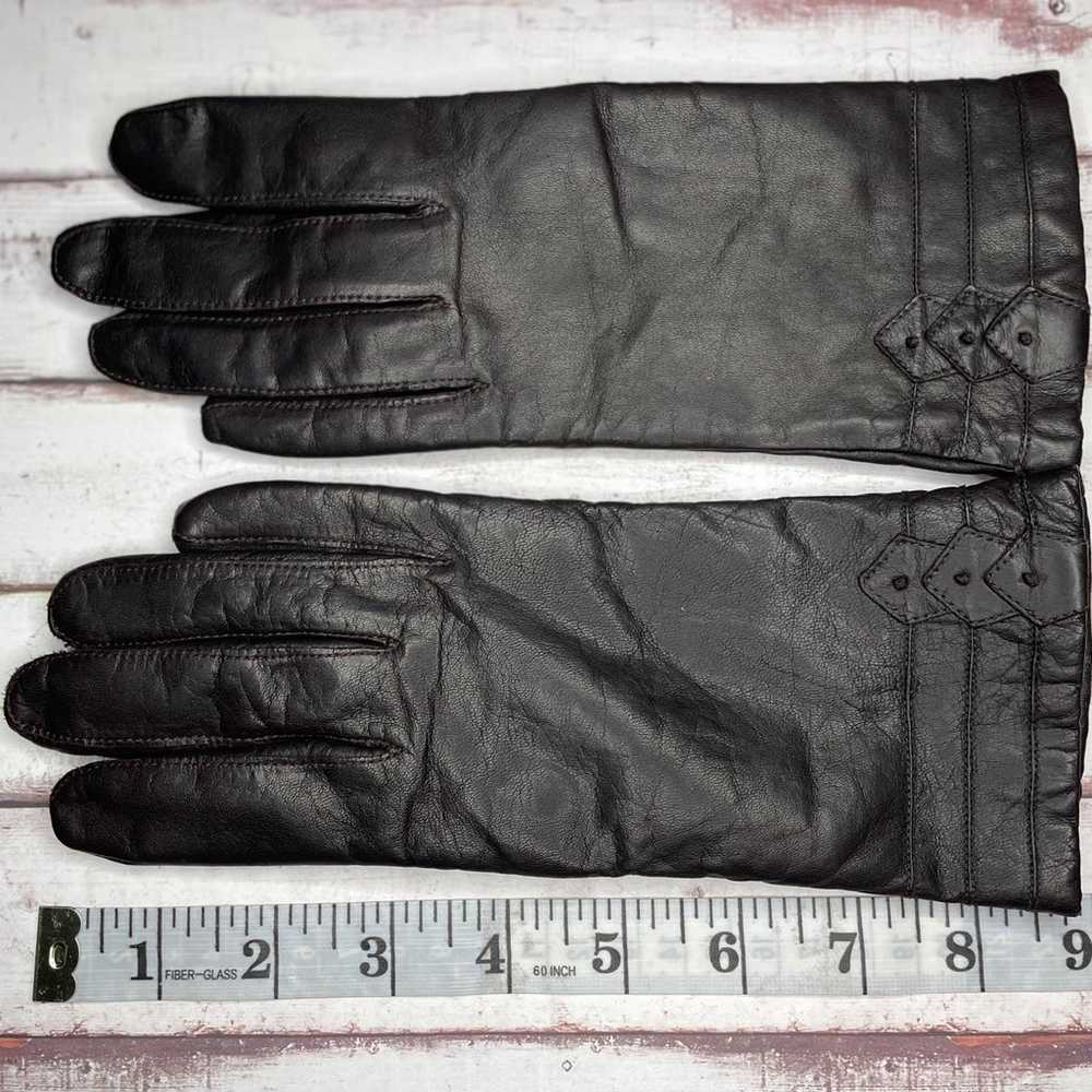 Vintage Fownes Leather Driving Gloves - image 5