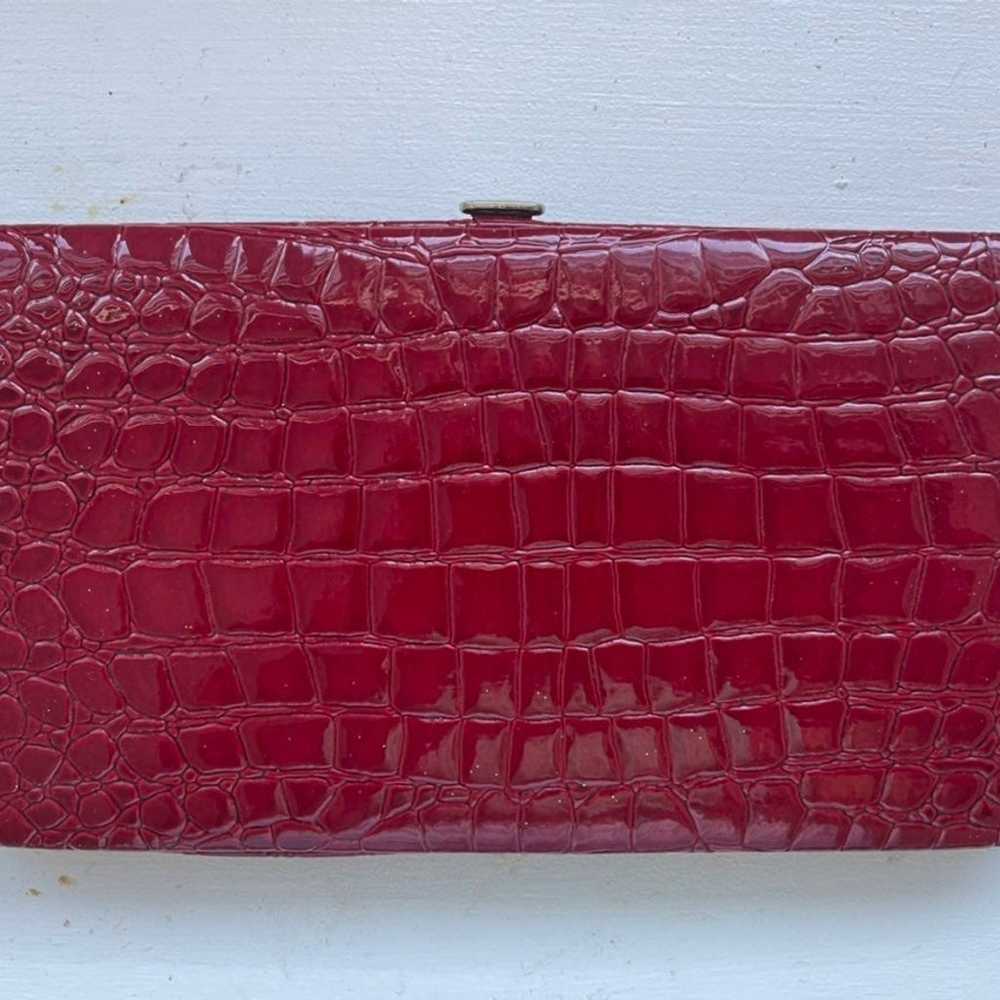 VTG Clutch Wallet in Red - image 1