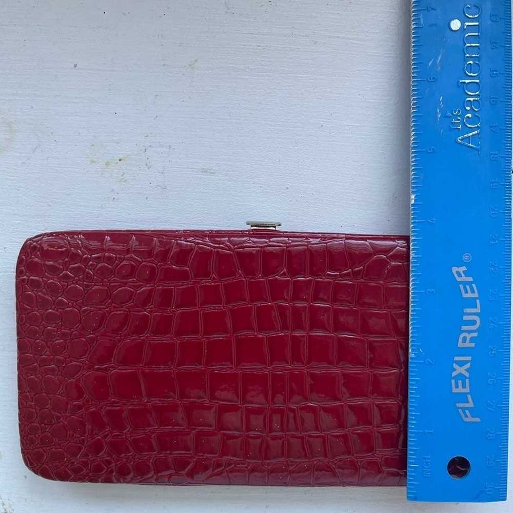 VTG Clutch Wallet in Red - image 5