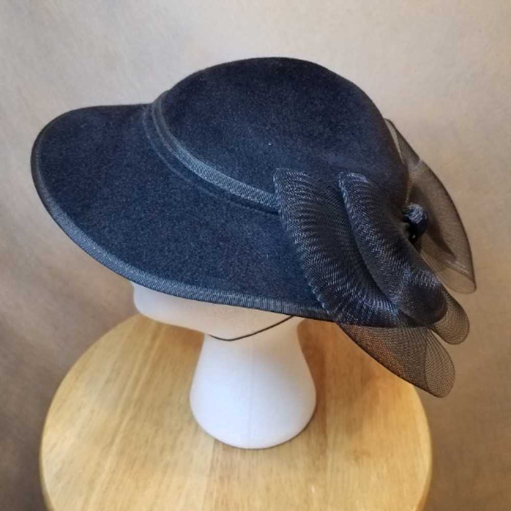 Vintage Saks Fifth Avenue Hat with Bow - image 2