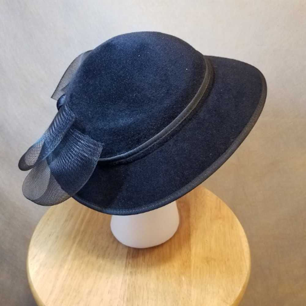 Vintage Saks Fifth Avenue Hat with Bow - image 4
