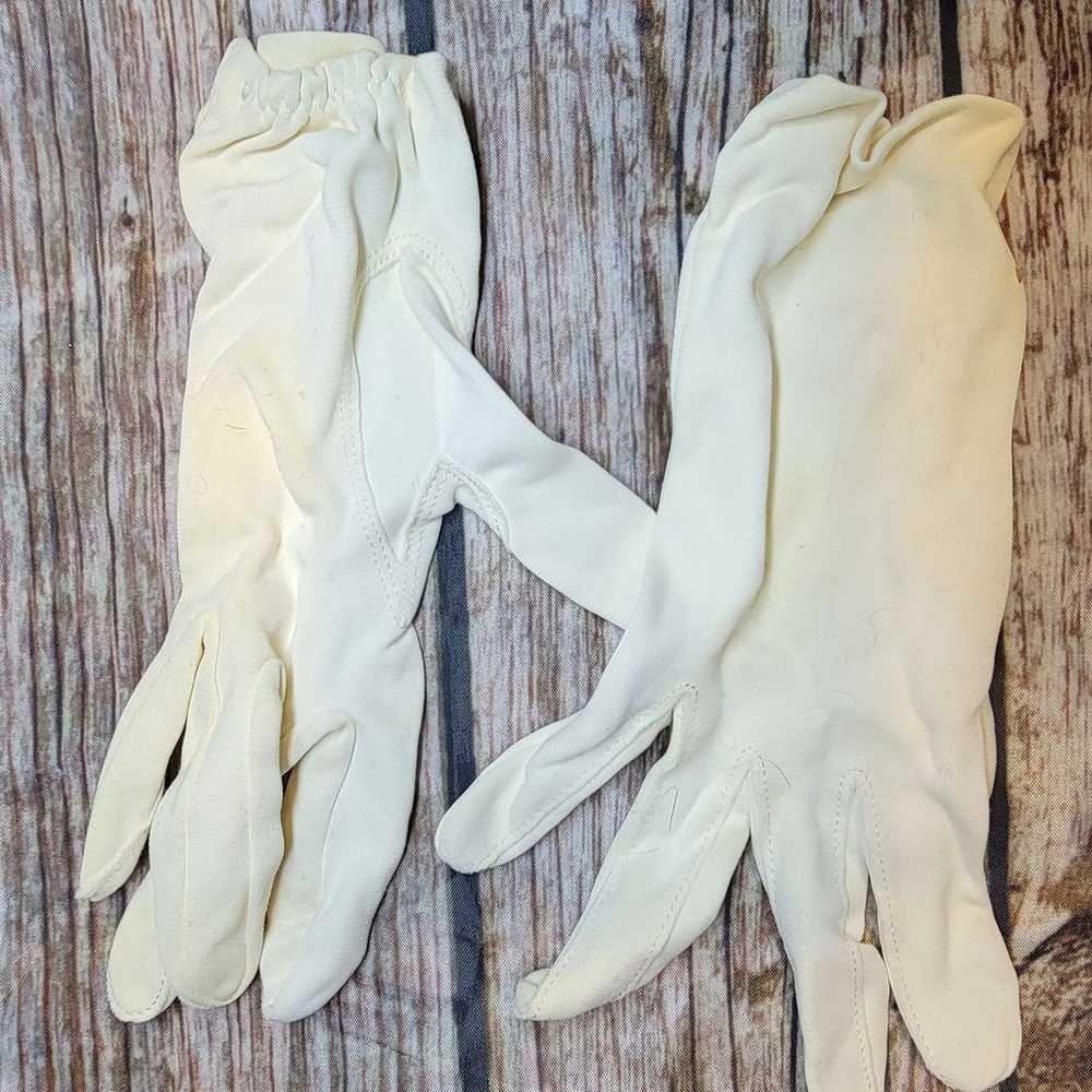 5 pair vintage ladies dress gloves xs - image 4