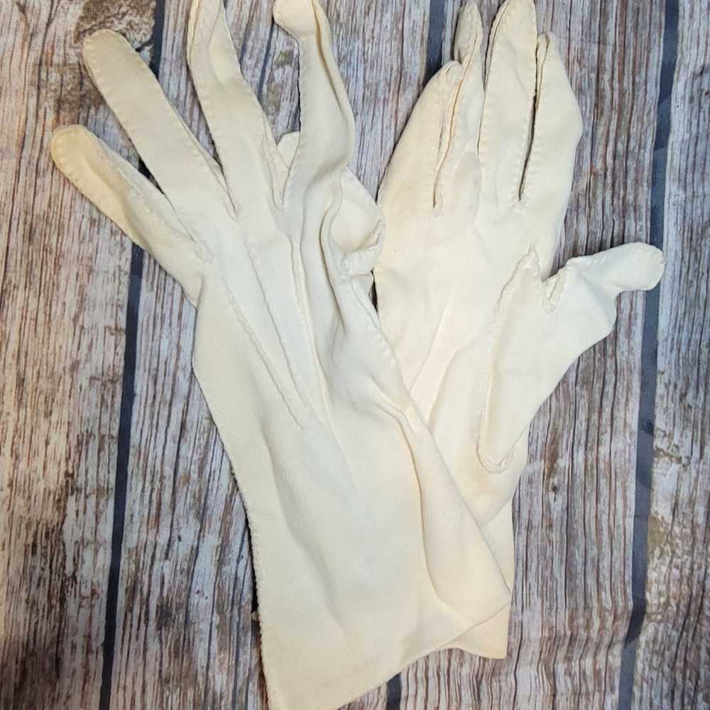 5 pair vintage ladies dress gloves xs - image 6