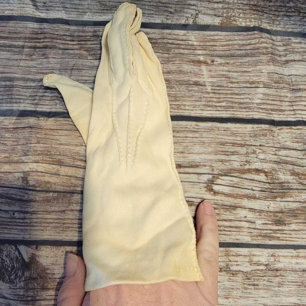 5 pair vintage ladies dress gloves xs - image 8