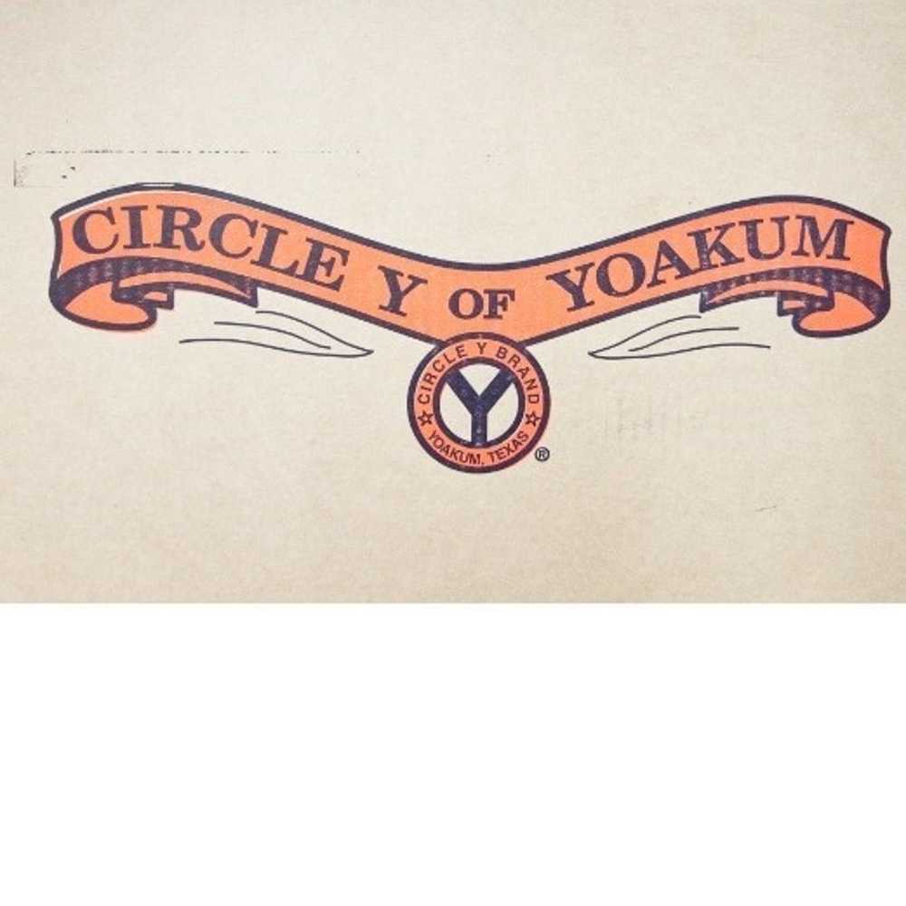 Circle Y of Yoakum Colorful Leather Western Belt - image 9