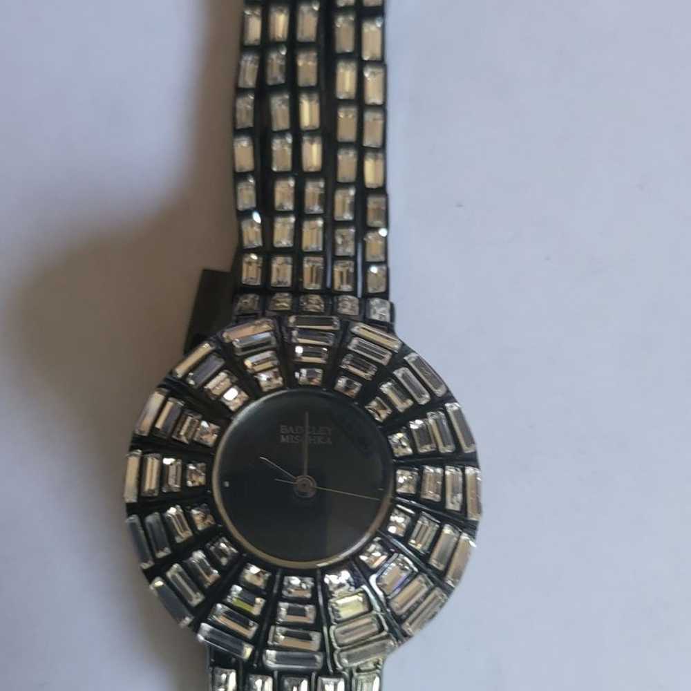 Swarovski crystal Badgley Mischka Watch - image 6