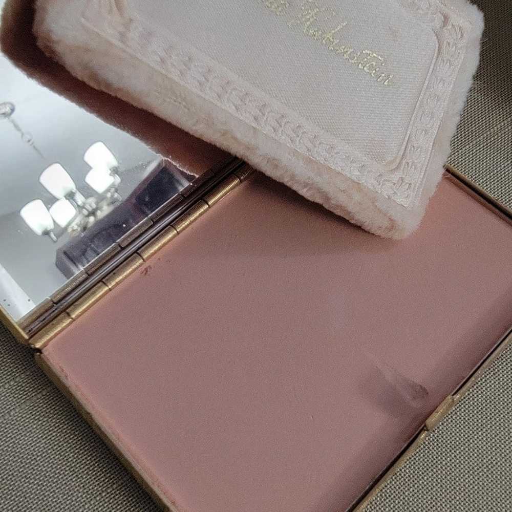 Vintage Helena Rubinstein powder compact with case - image 4