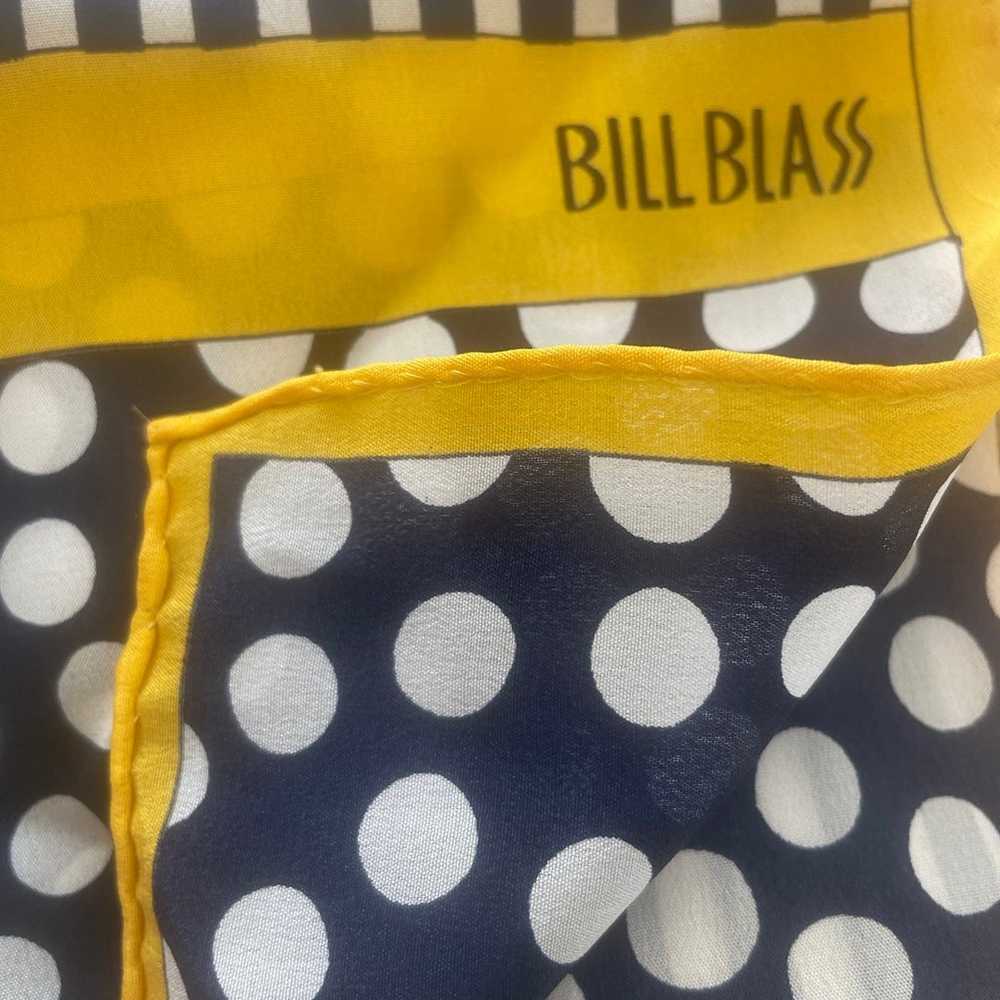 Vintage Bill Blass Silk Scarf for Baar & Beards Y… - image 5
