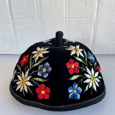 VTG Norwegian/Swiss Folk Costume Hat
