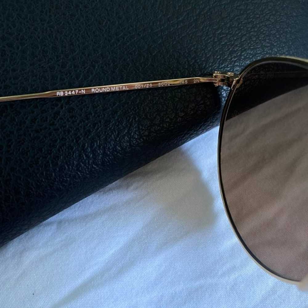 Ray-Ban Bronze-Copper Metal Sunglasses - image 2