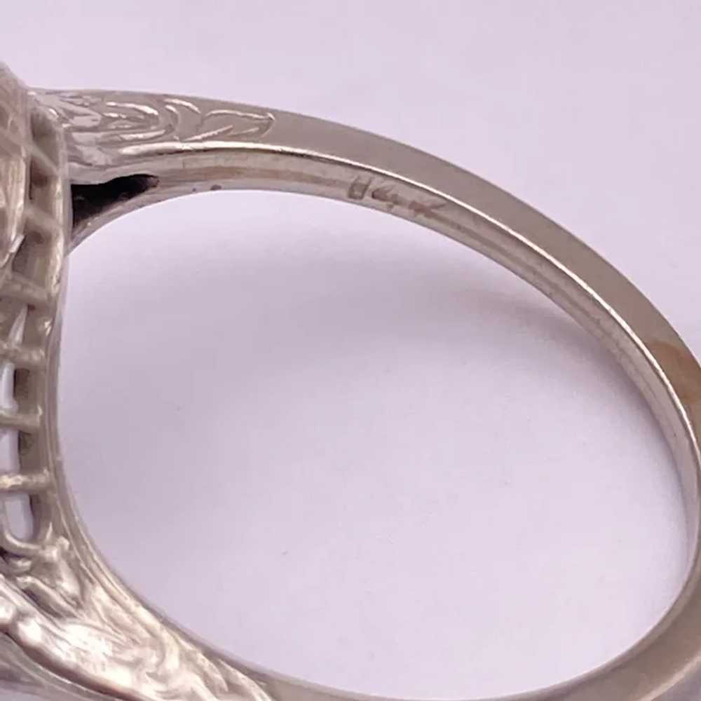 Fabulous Goshenite Beryl Solitaire Ring 5.25 Cara… - image 8