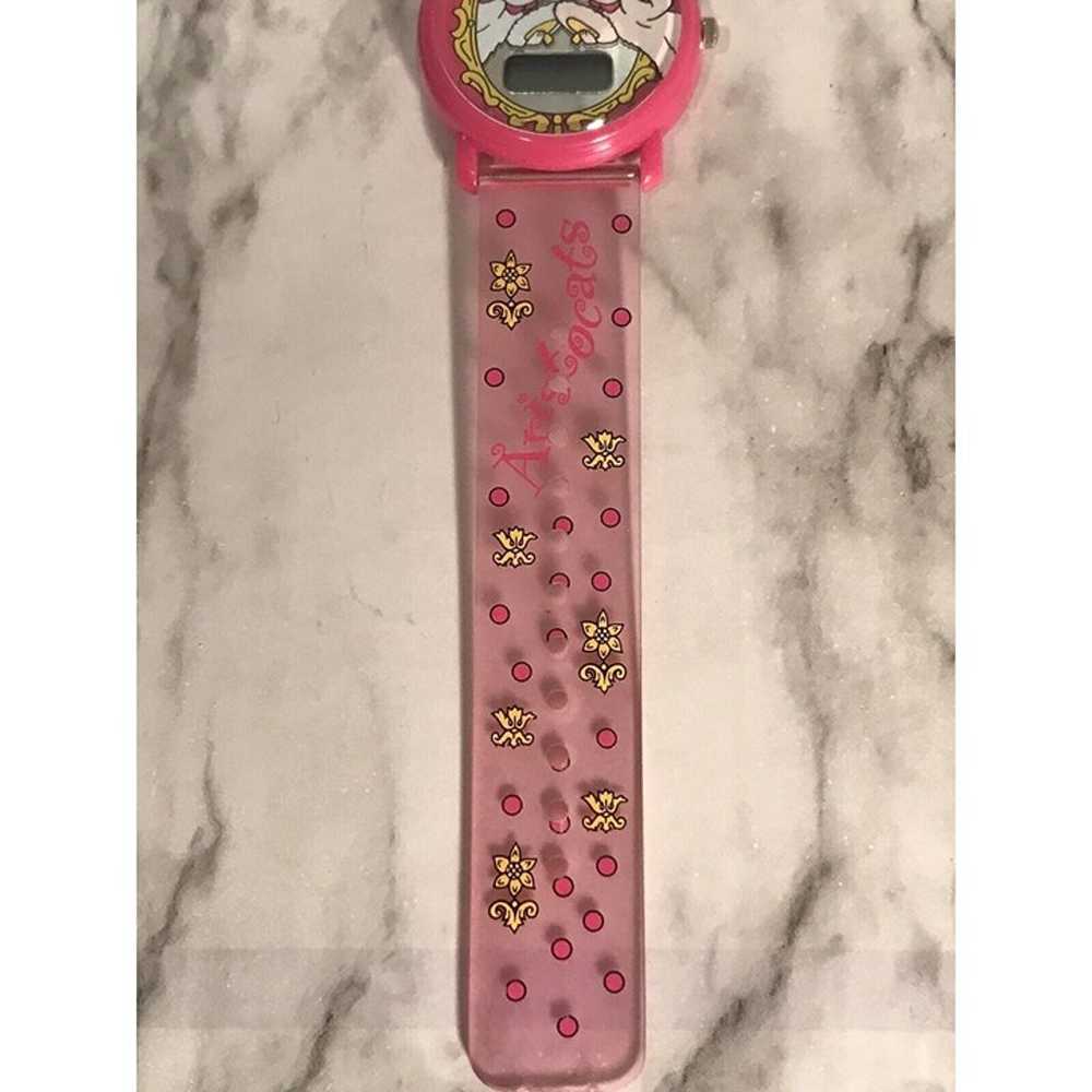 Vintage Disney Watch Aristocats Pink Wrist Watch … - image 3