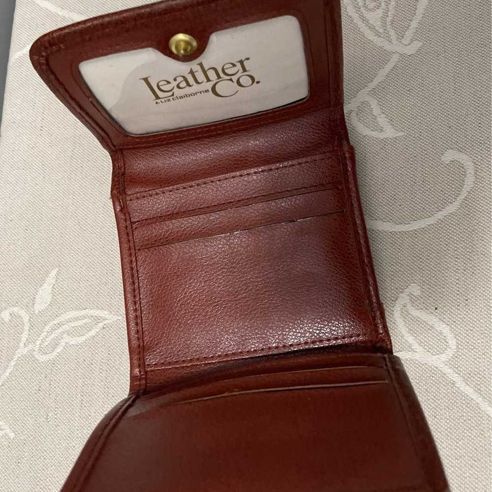 Vintage leather Liz and Co wallet - image 3