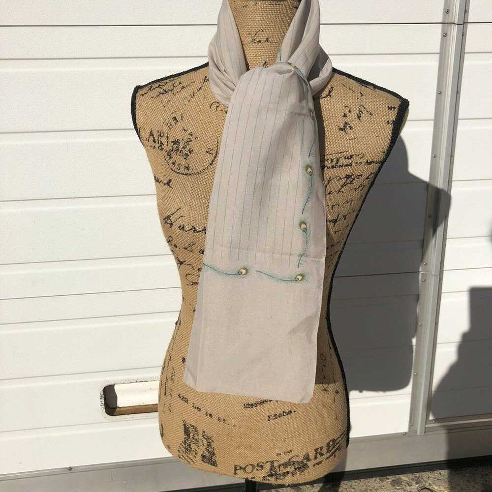 Vintage Women’s Symphony Scarf 100% Silk Made In … - image 3