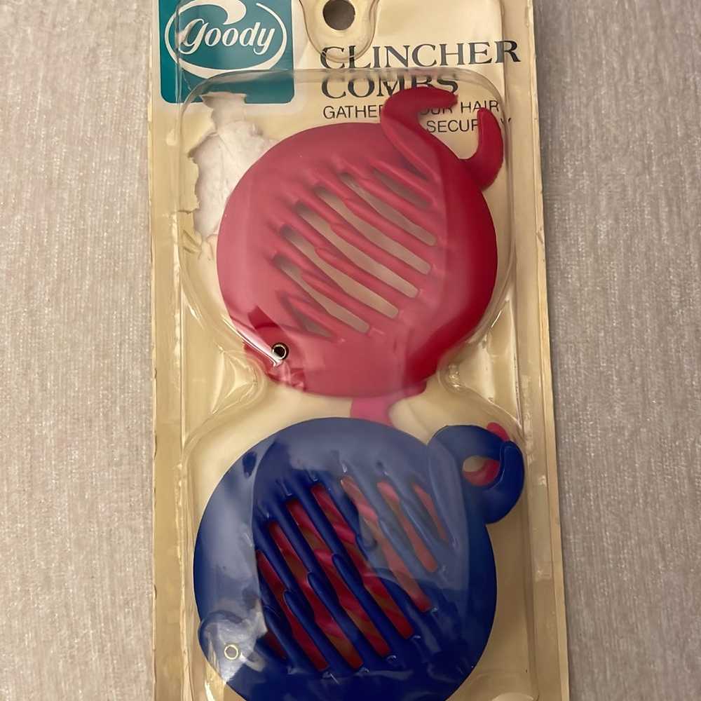 VINTAGE 80s GOODY CLINCHER COMBS Made in USA 1988 - image 1