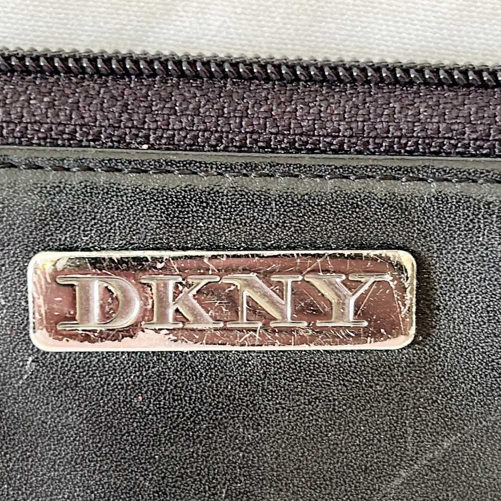 Vintage black leather DKNY wallet - image 2