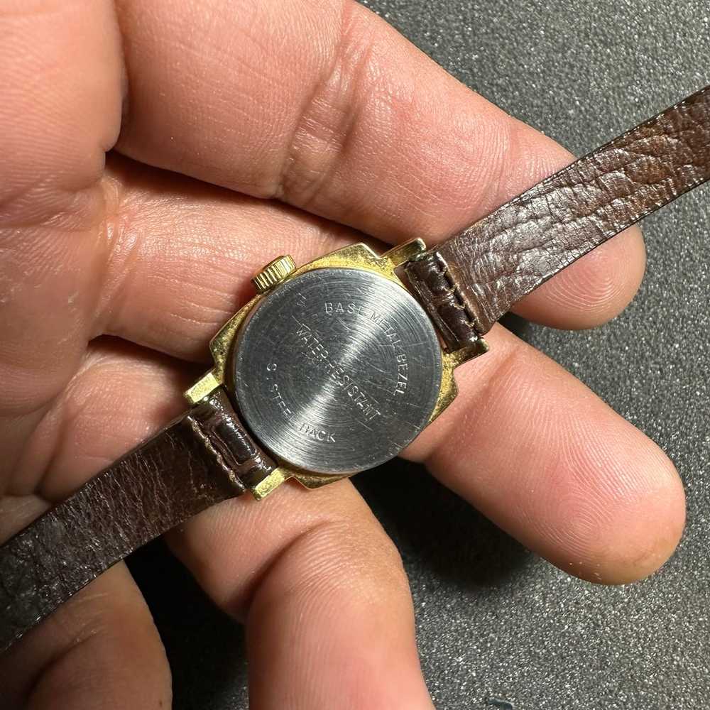Vintage Timex Ladies Mechanical Windup Watch Gold… - image 8