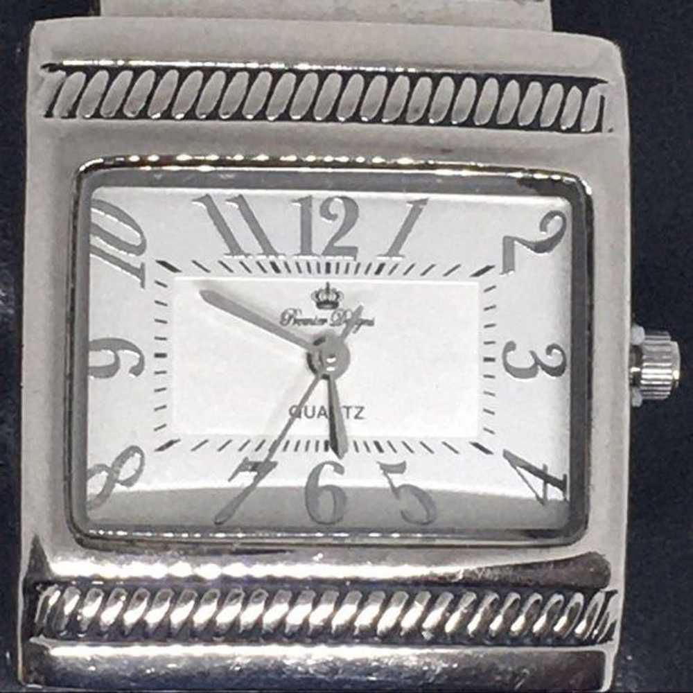 Vintage Premier Designs Hinged Watch, Working Ord… - image 3