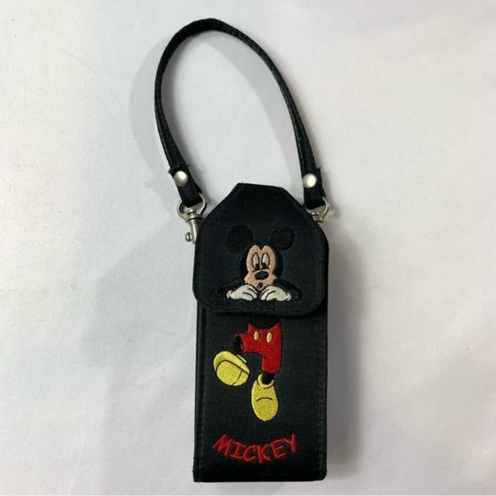 Vintage Disney Mickey Mouse Embroidered Phone Case - image 1