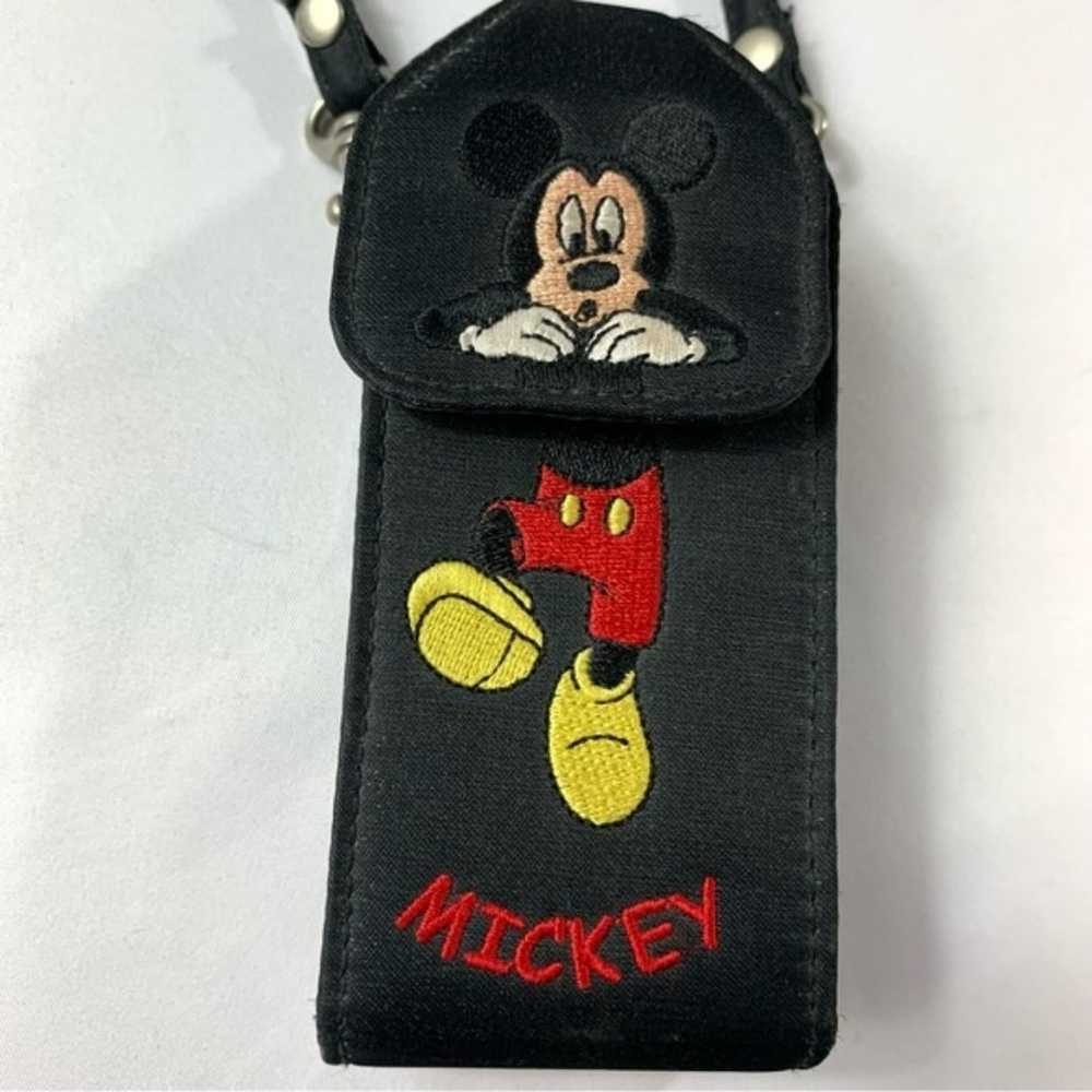 Vintage Disney Mickey Mouse Embroidered Phone Case - image 2