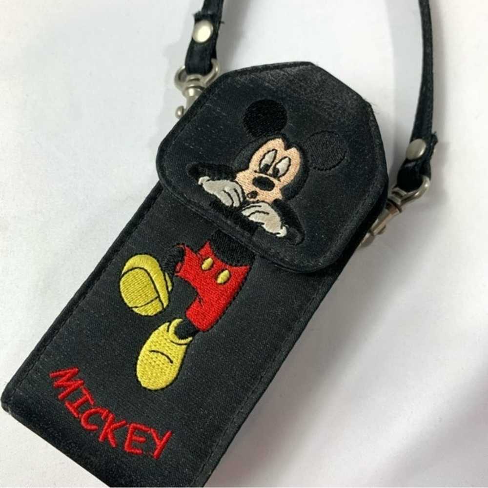 Vintage Disney Mickey Mouse Embroidered Phone Case - image 3