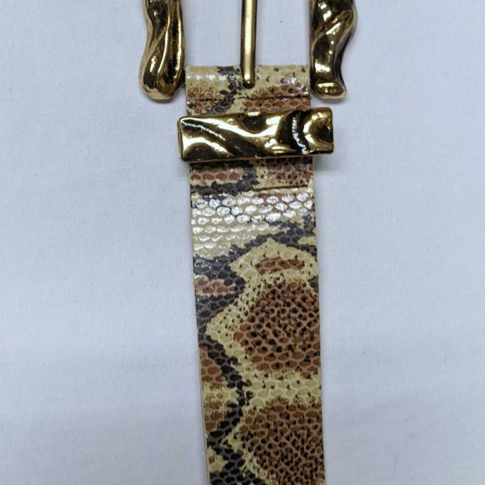 Antoniazzi Firenze vintage snake skin belt - image 4