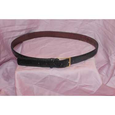 VINTAGE BRIGHTON BELT,vintage leather belt,women l