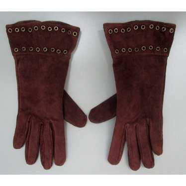 VINTAGE Van Raalte Gloves Large Leather Suede Grom
