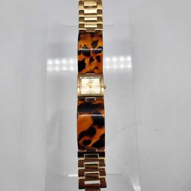 Daisy Fuentes Gold Tone Stainless Steel Resin/Met… - image 1