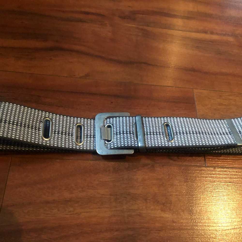 Unique Belt WithSquare Buckle  & Eyelets - image 4