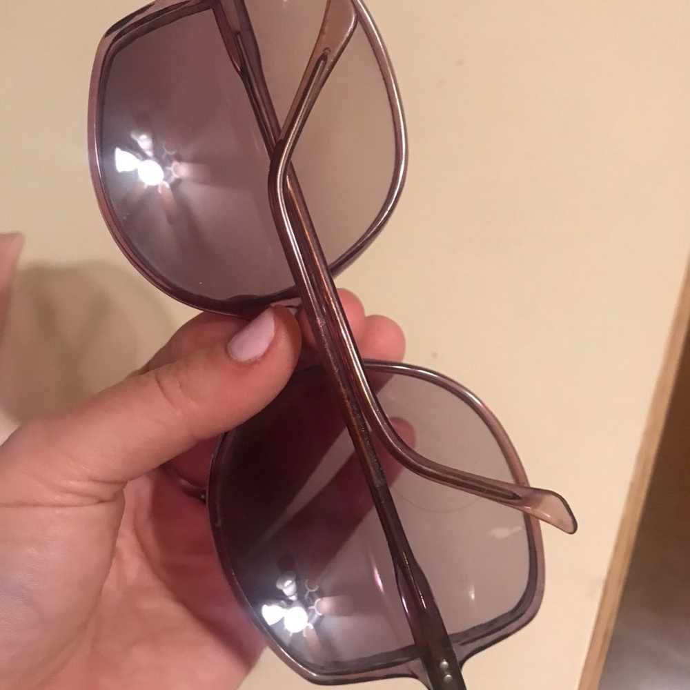 True Vintage Oversized Purple Sunglasses - image 11