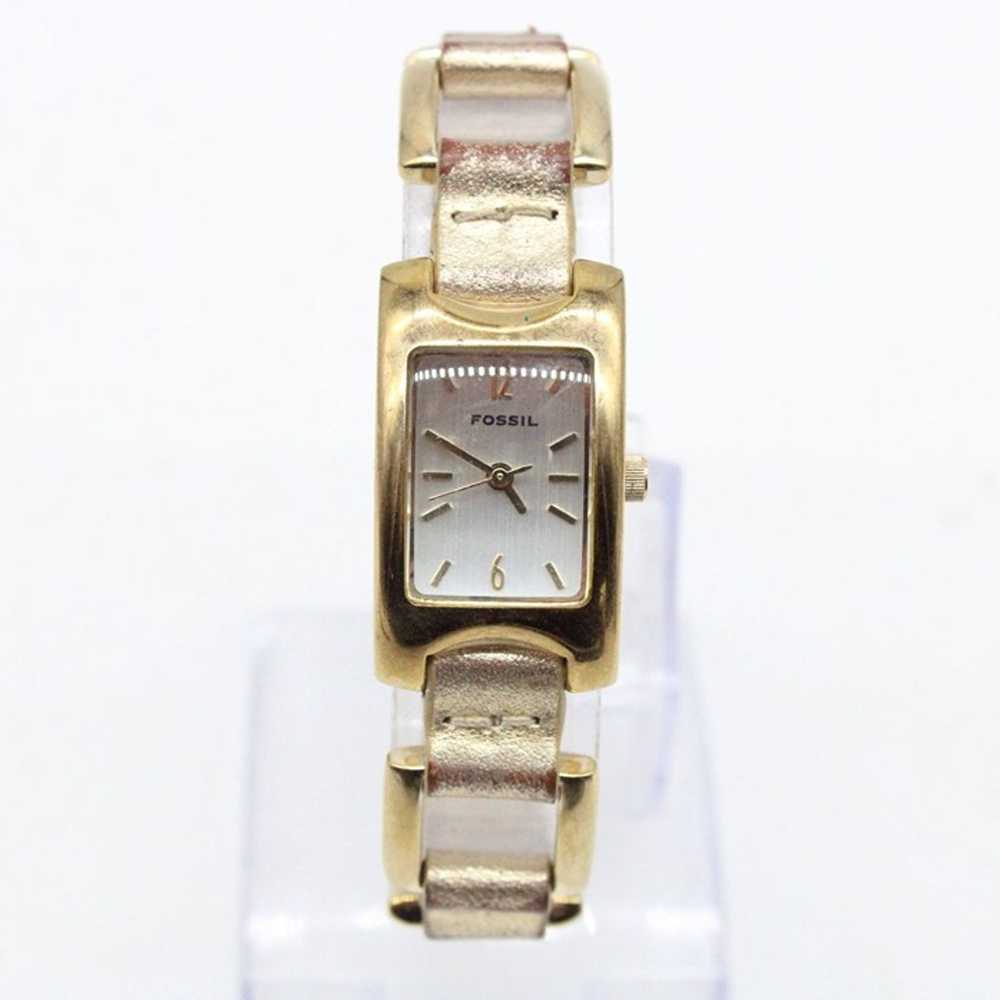 Fossil Watch Womens Gold Tone Stainless Steel Cla… - image 2