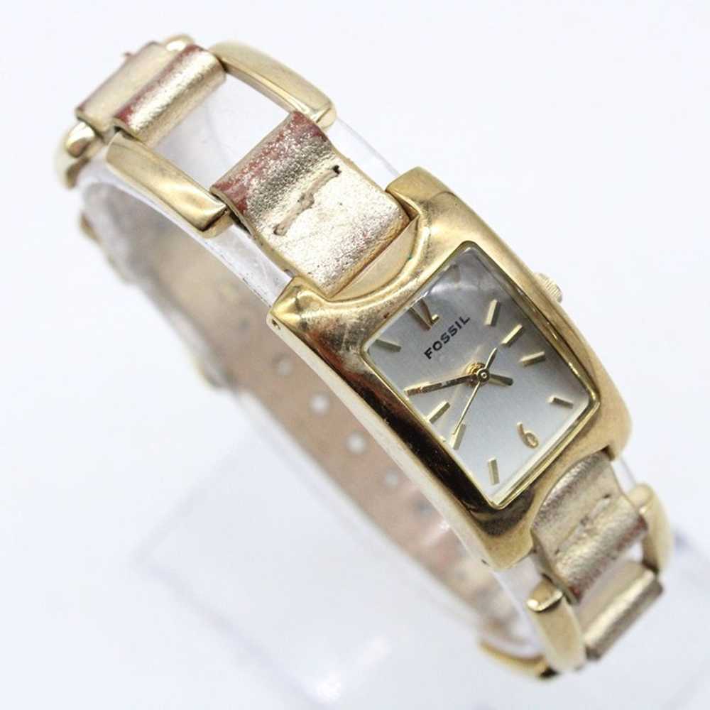 Fossil Watch Womens Gold Tone Stainless Steel Cla… - image 4