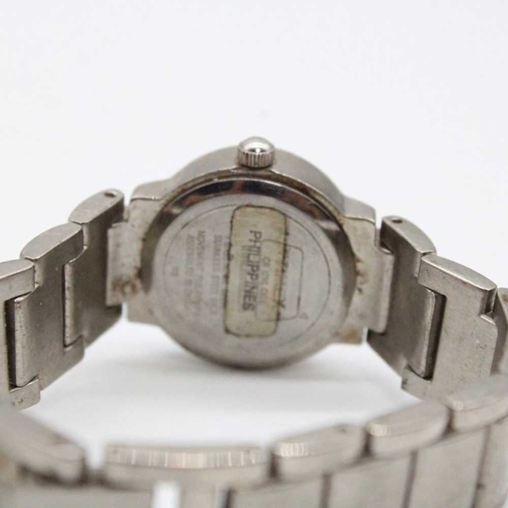 Vintage TIMEX Watch Womens Silver Tone Stainless … - image 8