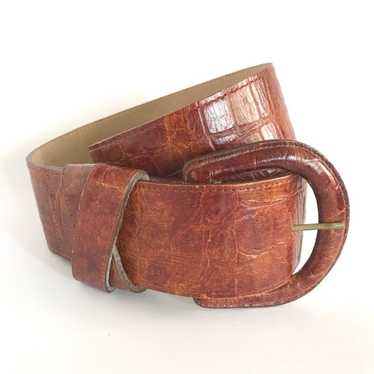 Vintage Harken Leather Belt - image 1