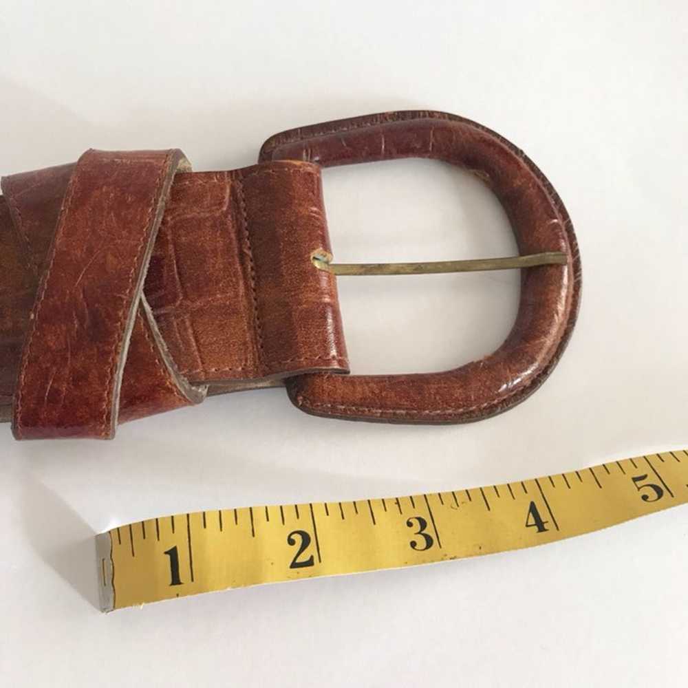 Vintage Harken Leather Belt - image 5
