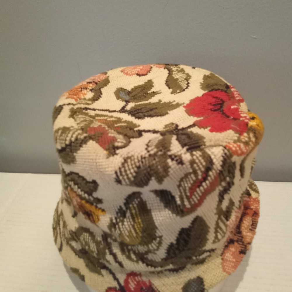 Vintage sears tapestry bucket hat - image 3
