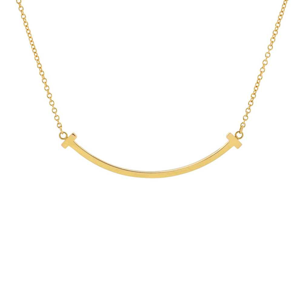 Tiffany T Smile Pendant Necklace - image 1
