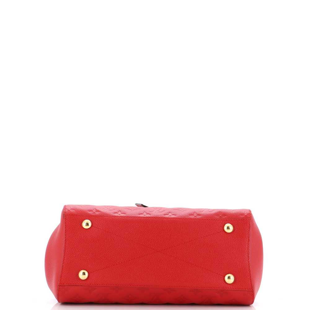 Louis Vuitton Montaigne Handbag Monogram Empreint… - image 4