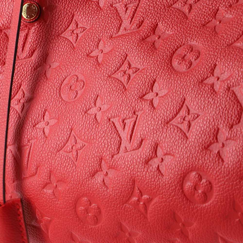 Louis Vuitton Montaigne Handbag Monogram Empreint… - image 6