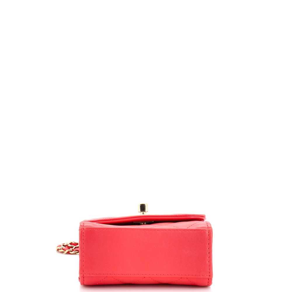 CHANEL Trendy CC Clutch with Chain Quilted Lambsk… - image 5