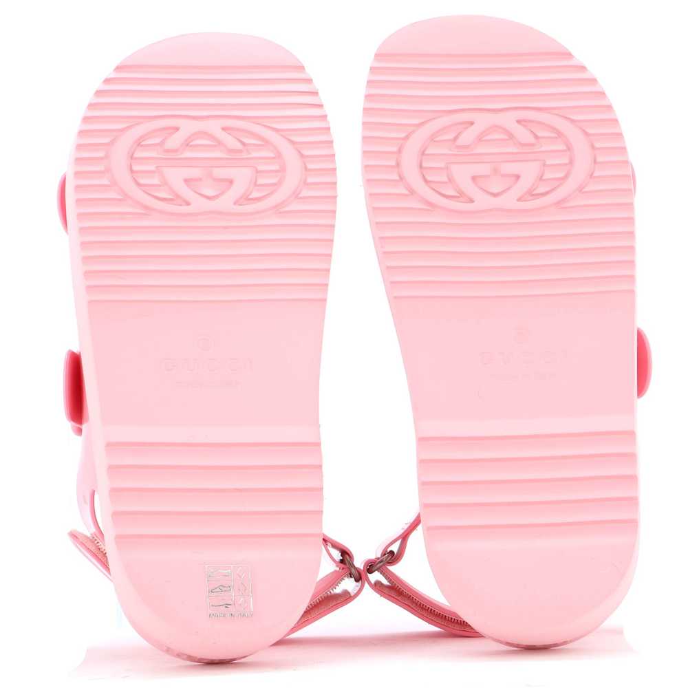 GUCCI Women's Mini GG Slingback Sandals Rubber - image 7